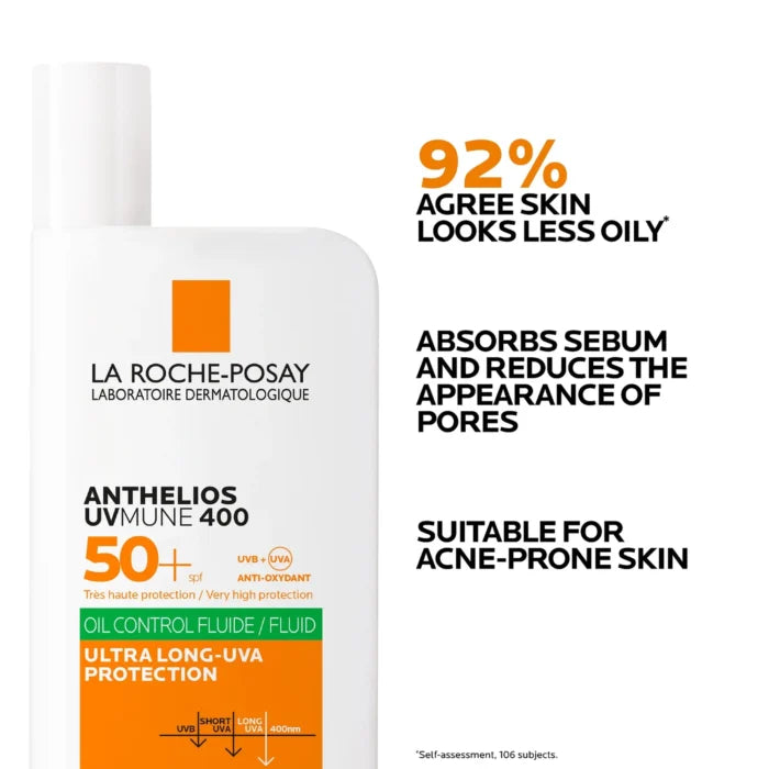 Anthelios Oil Control Fluid Sunscreen SPF50+ | 50ml