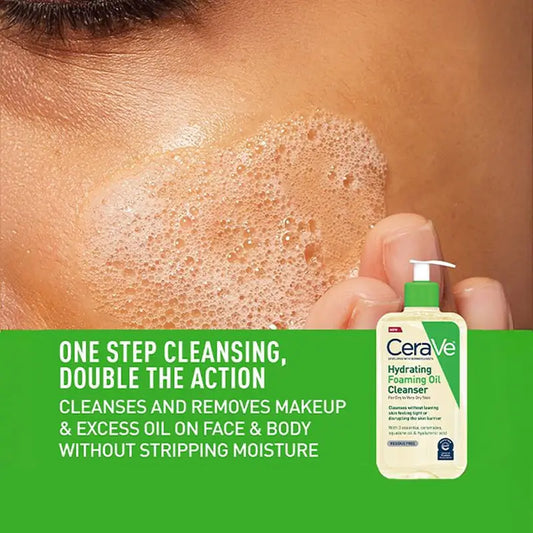 Cerave Oil Foaming Cleanser – 237ml (USA)