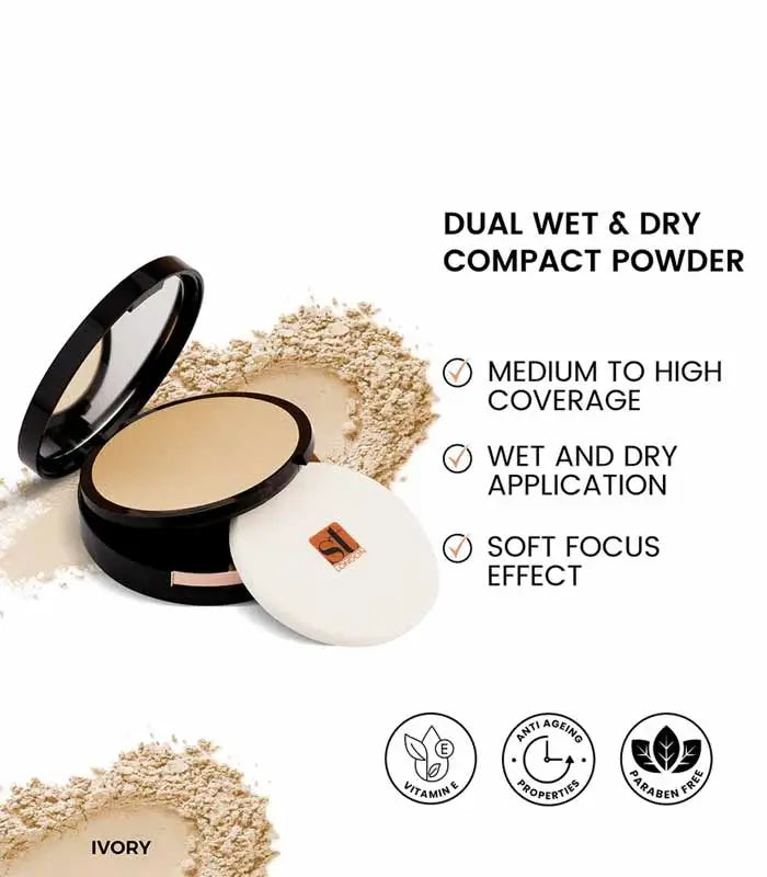 ST London Dual Wet & Dry Compact Powder