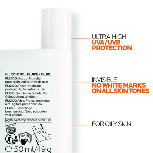 Anthelios Oil Control Fluid Sunscreen SPF50+ | 50ml