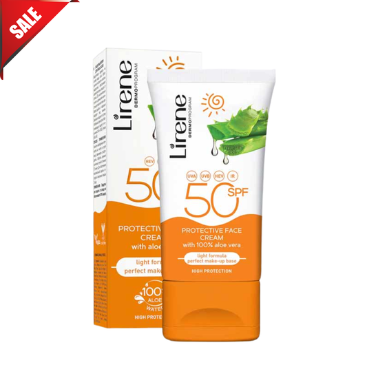 Lirene SPF-50 Aloe Vera Face Cream