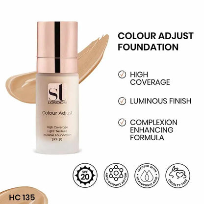 ST London Colour Adjust High Coverage Foundation