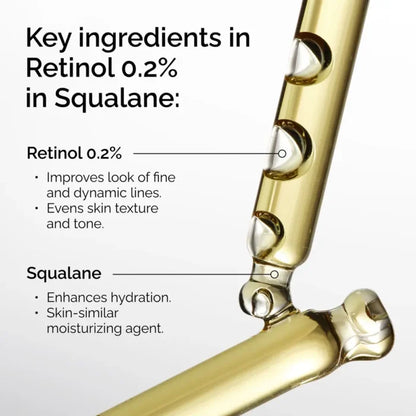 The Ordinary Retinol Serum 0.2% in Squalane – 30ml